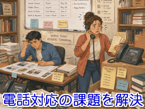 出版社の電話対応の課題を解決する電話代行サービス