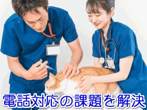 獣医・動物病院の電話対応の課題を解決する電話代行サービス