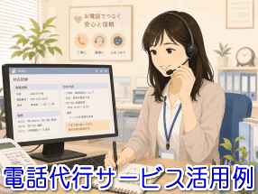 出版社での電話代行サービス活用例
