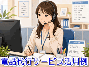 地域電器店での電話代行サービス活用例